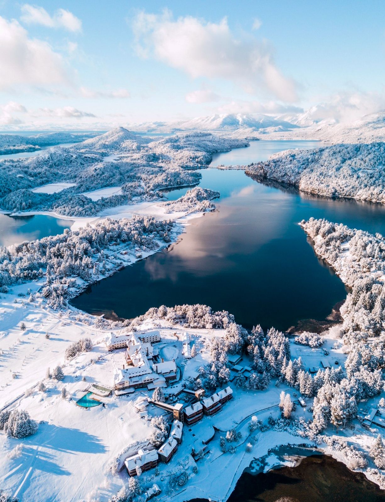 Bariloche en invierno con nieve